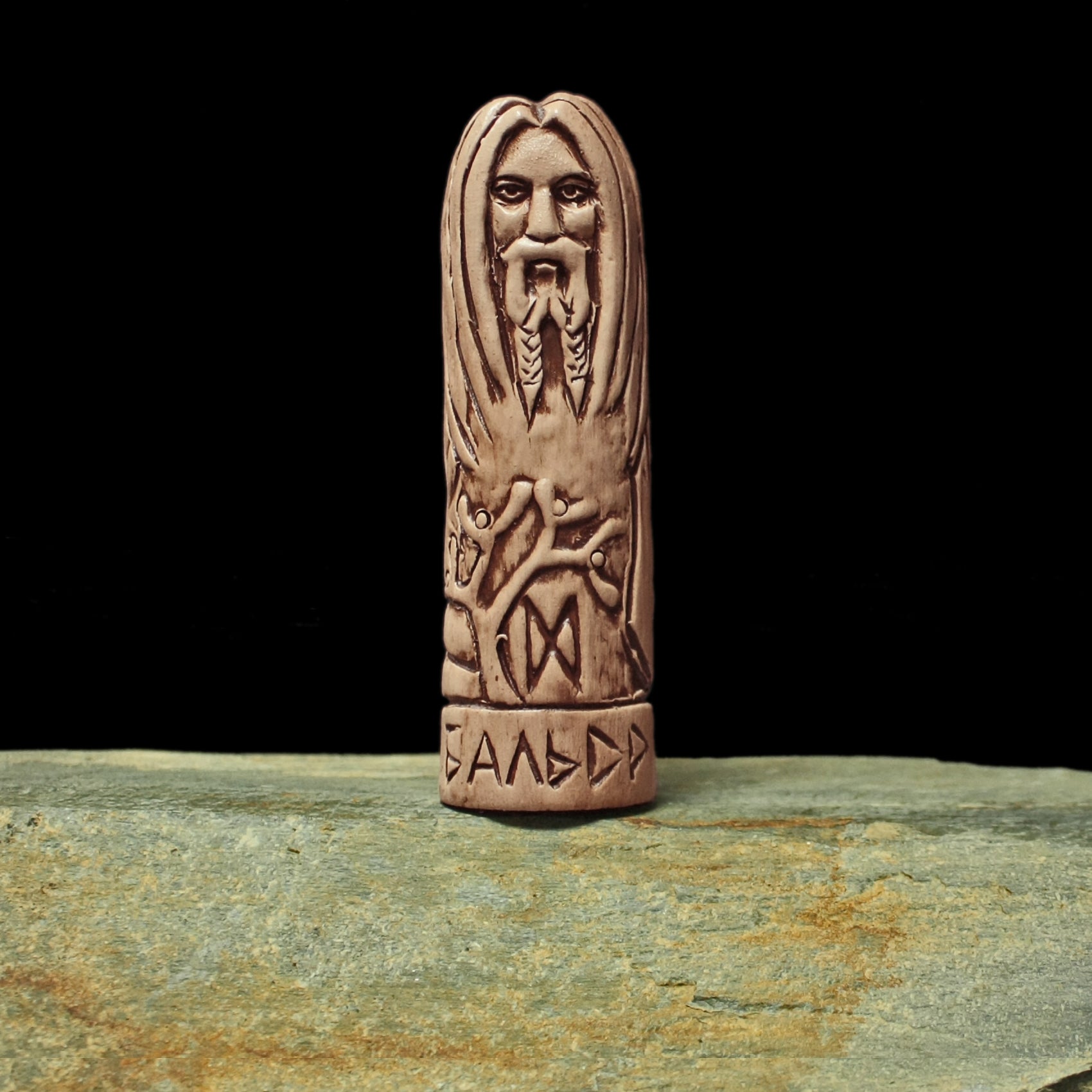 Hand-Crafted Ceramic Baldr Statuette - Asatur / Heathen Supplies