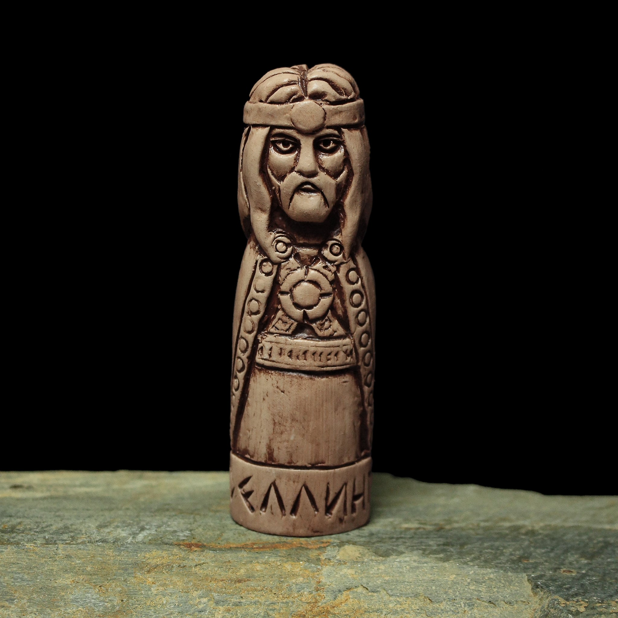Hand-Crafted Ceramic Dellingr Statuette - Norse Gods