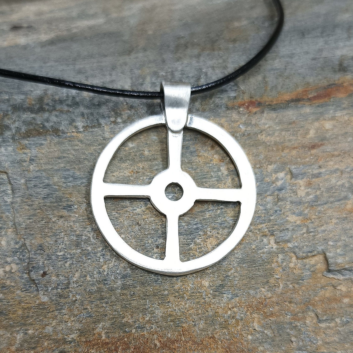 Solar cross sale necklace