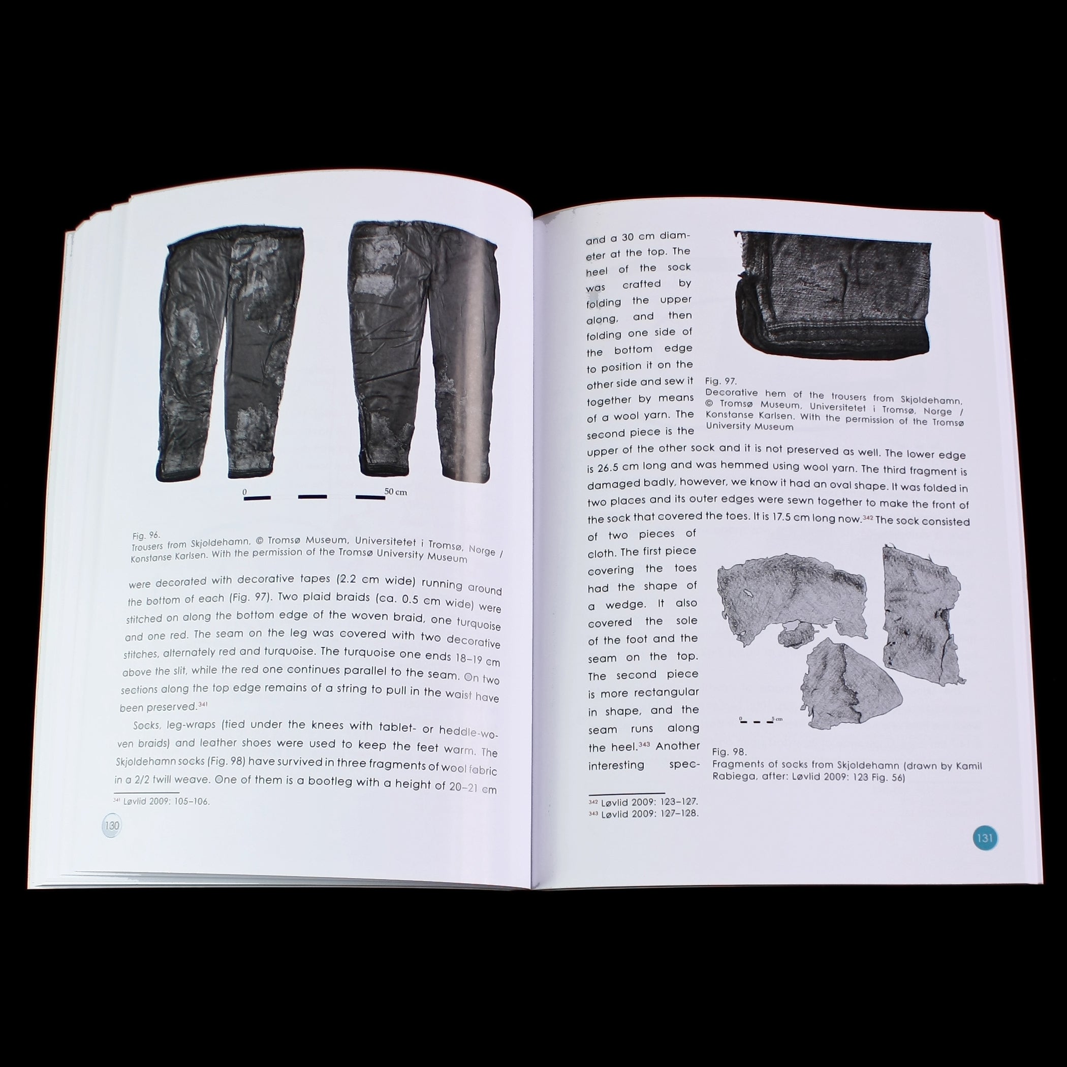 Viking Dress Code Book by Kamil Rabiega - Viking Trousers - Viking Costume Books
