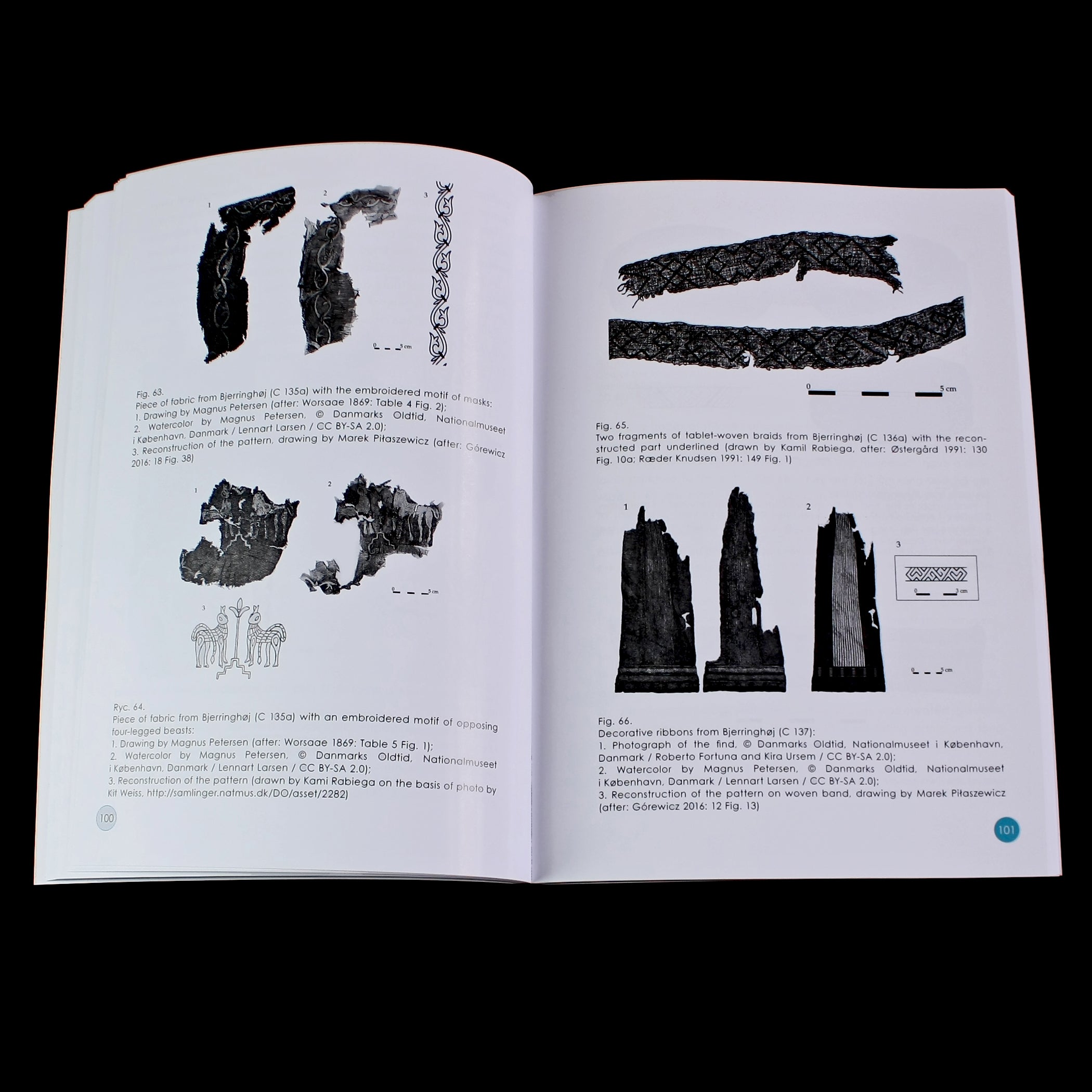 Viking Dress Code Book by Kamil Rabiega - Viking Fabrics - Viking Costume Books